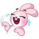 Telegram sticker pack "Rosy Bunny"