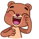 Telegram sticker pack "Jo Bear"