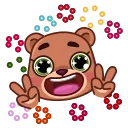 Sticker from the "Jo Bear" sticker pack