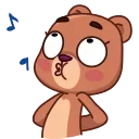 Sticker from the "Jo Bear" sticker pack