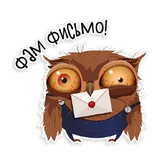 Telegram sticker pack "Marathon Owl"