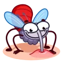 Sticker from the "Mosquito" sticker pack