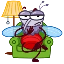 Sticker from the "Mosquito" sticker pack