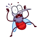 Sticker from the "Mosquito" sticker pack