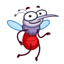 Sticker from the "Mosquito" sticker pack