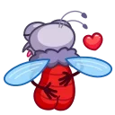 Sticker from the "Mosquito" sticker pack