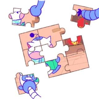 Sticker from the "Wumpus & Co: Winter Fun" sticker pack