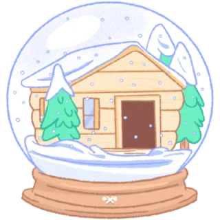 Sticker from the "Wumpus & Co: Winter Fun" sticker pack