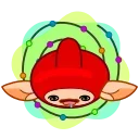 Sticker from the "Speedy Elf" sticker pack