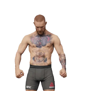 Sticker from the "UFC" sticker pack