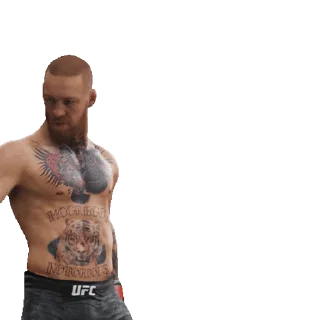 Стикер из набора "UFC"