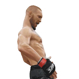 Sticker from the "UFC" sticker pack