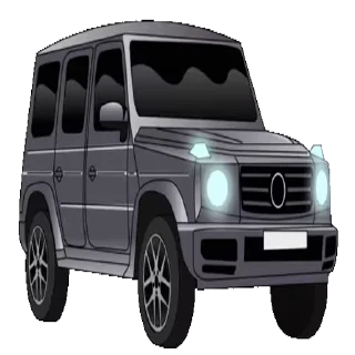 Sticker from the "Mercedes" sticker pack