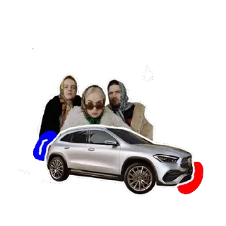 Sticker from the "Mercedes" sticker pack