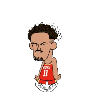 Sticker from the "Basket Players" sticker pack