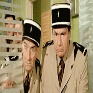 Стикер из набора "Louis de Funes"