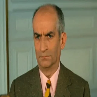 Стикер из набора "Louis de Funes"