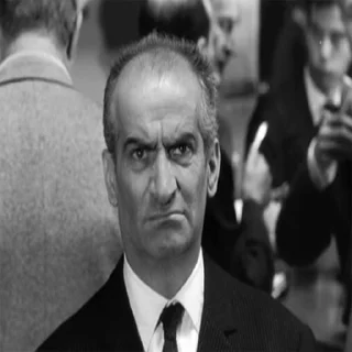 Стикер из набора "Louis de Funes"