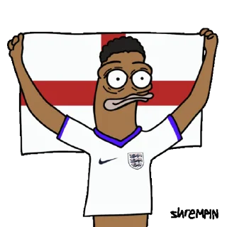 Sticker from the "Euro 2024" sticker pack