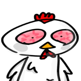 Telegram sticker pack "Курочка загадка"