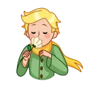 Sticker from the "The Little Prince" sticker pack