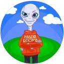 Sticker from the "Mars Drops" sticker pack