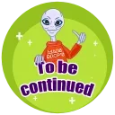 Sticker from the "Mars Drops" sticker pack