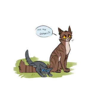 Telegram sticker pack "Cats warriors"