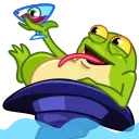 Sticker from the "Frog Witch" sticker pack