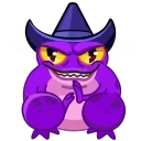 Sticker from the "Frog Witch" sticker pack