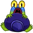 Sticker from the "Frog Witch" sticker pack