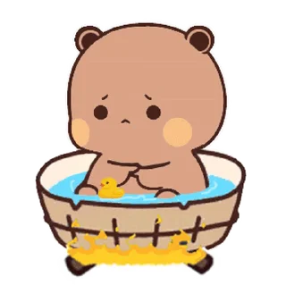 Sticker from the "Bubu and Dudu 19" sticker pack