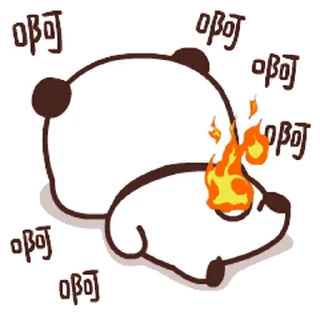 Sticker from the "Bubu and Dudu 10" sticker pack