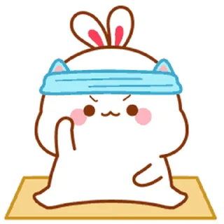 Sticker from the "Hiko and Miko 1" sticker pack