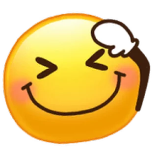 Sticker from the "Usual Emoji" sticker pack