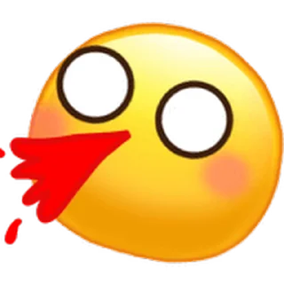 Sticker from the "Usual Emoji" sticker pack