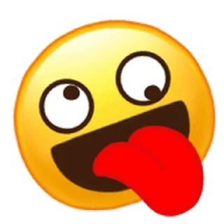 Sticker from the "Usual Emoji" sticker pack