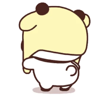 Sticker from the "Bubu and Dudu 2" sticker pack