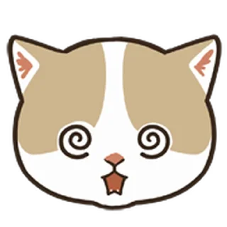 Sticker from the "Милые кошки" sticker pack