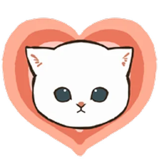 Sticker from the "Милые кошки" sticker pack