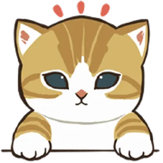 Sticker from the "Милые кошки" sticker pack