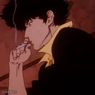 Sticker from the "Cowboy Bebop" sticker pack