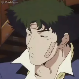 Sticker from the "Cowboy Bebop" sticker pack