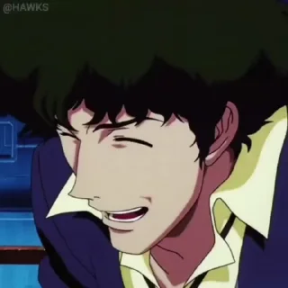 Sticker from the "Cowboy Bebop" sticker pack