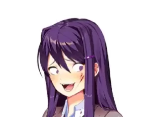 Sticker from the "DDLC pack" sticker pack