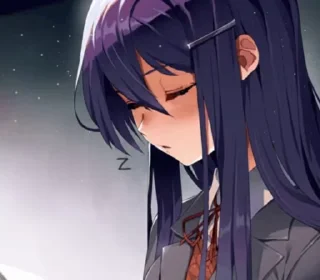 Стикер из набора "DDLC pack"