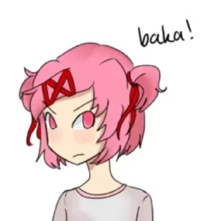 Стикер из набора "DDLC pack"