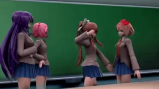 Стикер из набора "DDLC pack"