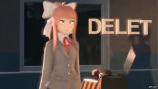 Стикер из набора "DDLC pack"