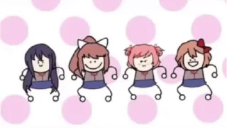 Стикер из набора "DDLC pack"